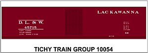 DL&amp;W 40' Steel Boxcar No Logo