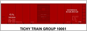 Georgia RR 40' Steel Boxcar