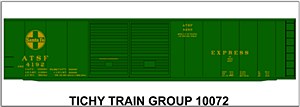 ATSF 50' Steel Express Boxcar