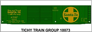 ATSF 50' Steel Express Boxcar