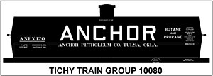 Anchor 10M Gal LPG Tank Car