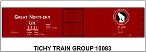 GN 40' Double Sheath Boxcar