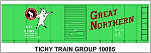 GN 40' Steel Boxcar