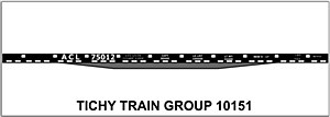 ACL 40' EARLY FLATCAR