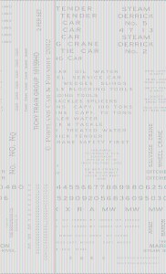 BLACK RR GOTHIC WRECK CARS