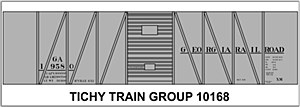 Georgia RR 40' USRA BOXCAR