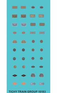 20 ASST Pair Builders Plates