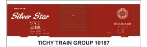 SAL 40' SILVER STAR STL BOXCAR