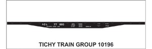 ACL 53' 6" GSC FLATCAR DECAL