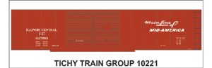 IC 50' DBL DOOR STEEL BOXCAR