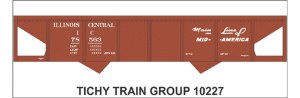 IC 2 BAY STEEL HOPPER DECAL