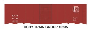 KCS 40' STEEL BOXCAR DECAL