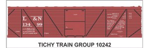 L&amp;N 40' SS BOXCAR DECAL