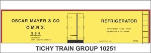 Oscar Mayer 40' Steel Reefer