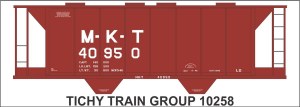 MKT Covered Hopper Decal