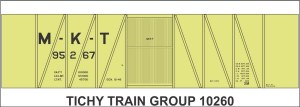 MKT 40' SS Boxcar Decal