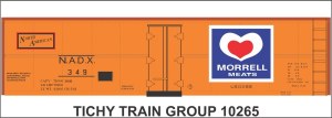 MORRELL 40' Steel Reefer Decal