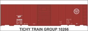 MP 40' Steel Boxcar Decal