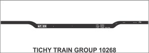 MP 58' Steel Drop Cntr Flatcar