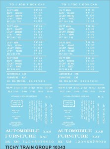 50' 70/100T Boxcar Data White