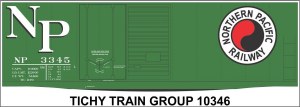 NP 40' Steel DD Boxcar