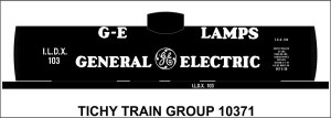 GE Lamps Tank Car
