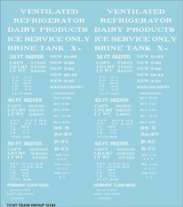 Reefer Data White