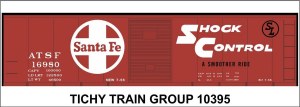 ATSF 40' Steel Boxcar