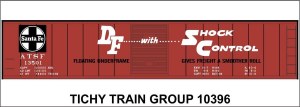 ATSF 40' Steel Boxcar
