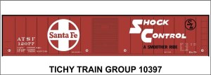 ATSF 40' Steel Boxcar