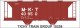 MKT Covered Hopper Decal