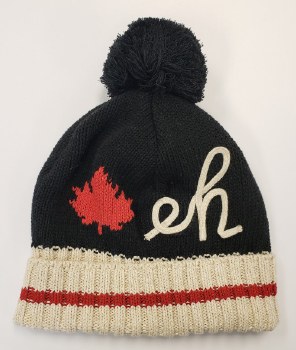 eh' Knit Toque - Black - shop AGO
