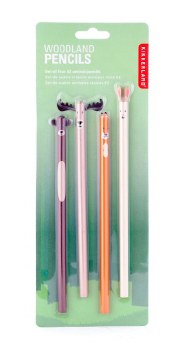 Woodland Pencils - Set of 4