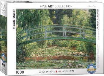 Claude Monet: The Japanese Footbridge Puzzle