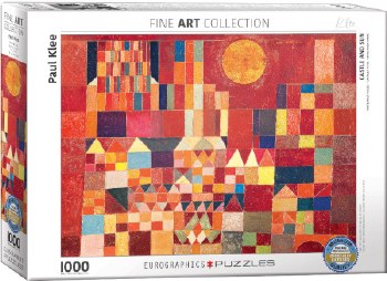 Paul Klee: Castle and Sun Puzzle