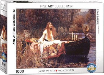 John William Waterhouse: Lady of Shalott Puzzle - 1000 pcs