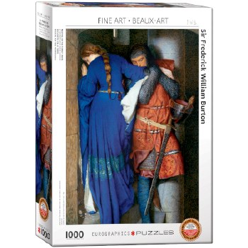 Frederick William Burton: Meeting on the Turret Stairs - 1000 pcs