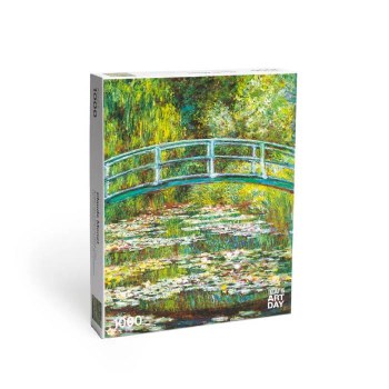 Monet: Bridge over a Pond of Water Lilies 1000 Piece Puzzle