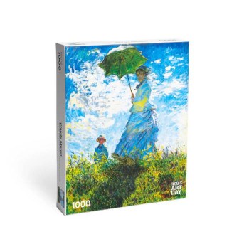 Monet: Woman with Parasol 1000 Piece Puzzle