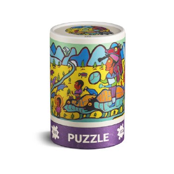 Morrisseau: Family Begins Journey Puzzle - 300 Pieces