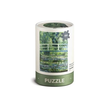 Monet: Bridge over a Pond of Water Lilies 300 Piece Puzzle