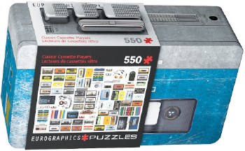 Puzzle Tin - Cassette Player