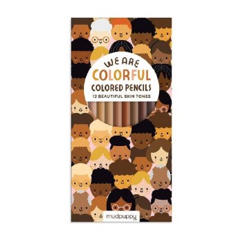We Are Colorful Skin Tone Colored Pencils