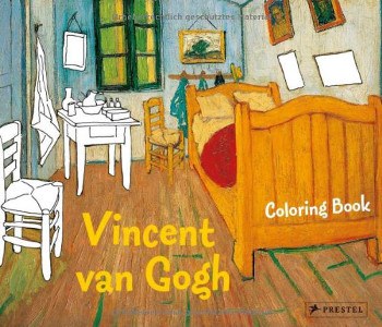 Vincent Van Gogh Colouring Book