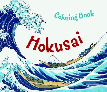 Hokusai Colouring Book