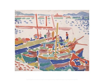 Derain: Fishing Boats at L'Estaque Print