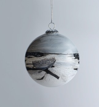 Blackwood: Brian and Martin Winsor Glass Ornament