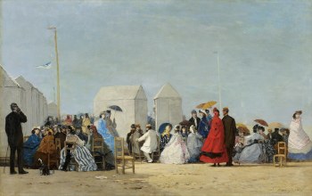 Boudin: La plage de Trouville