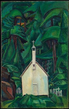 Carr: Church In Yuquot, 1929