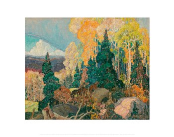 Carmichael: Autumn Hillside Print